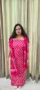 Hand block printed Cotton suit with superfine mulmul  duptta